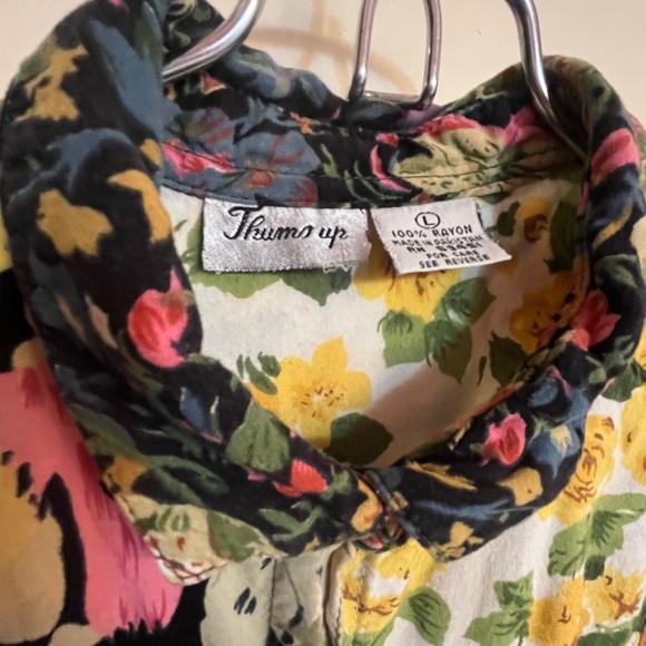 Floral Patchwork Shirt size L - Picture 8 of 12